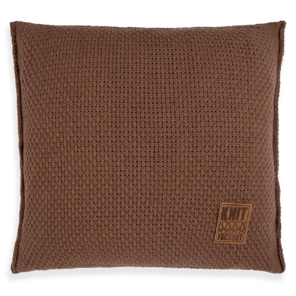 knit factory Jesse Kussen Tobacco - 50x50