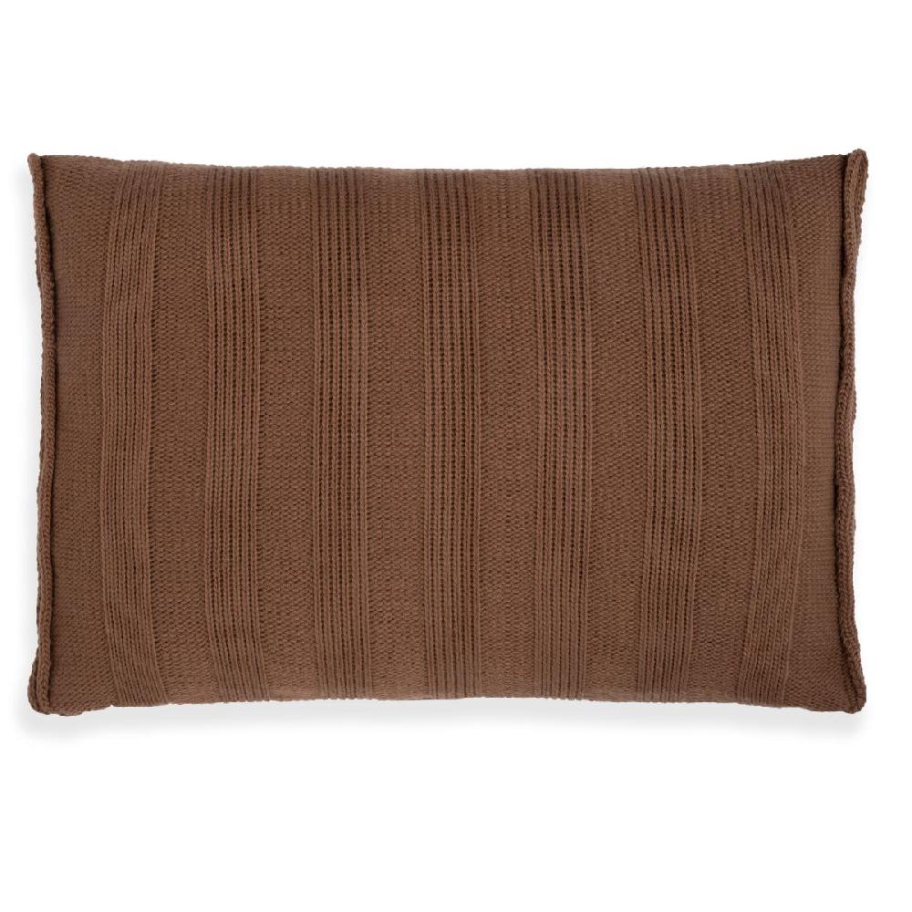 Knit Factory Jesse Kussen Tobacco - 60x40