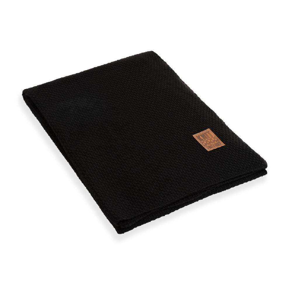 knit factory Jesse Plaid Zwart