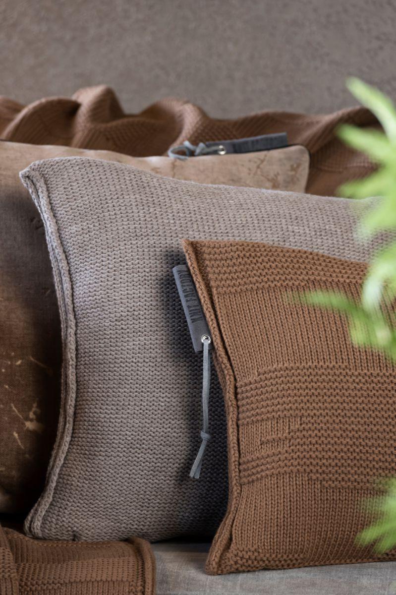 Knit Factory Joly Kussen Tobacco - 60x40