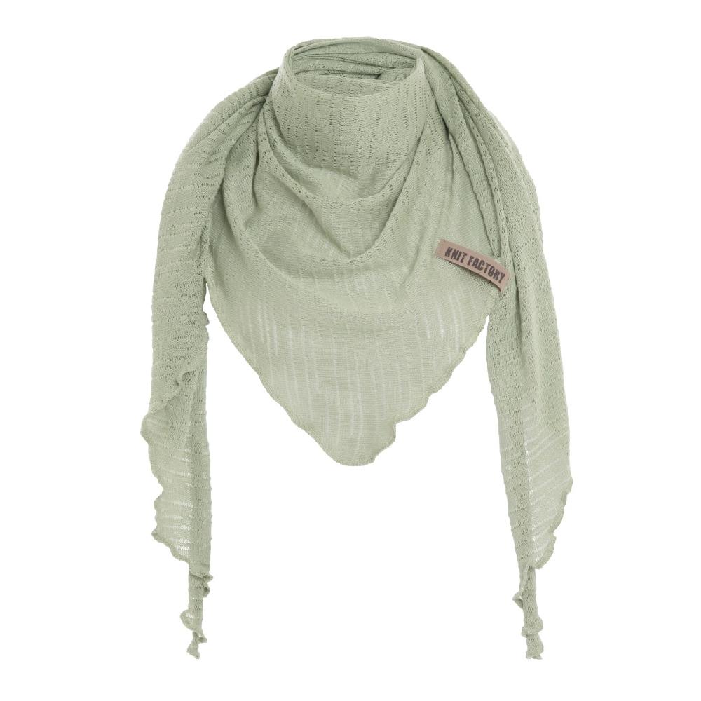 knit factory Jose Omslagdoek Sage Green