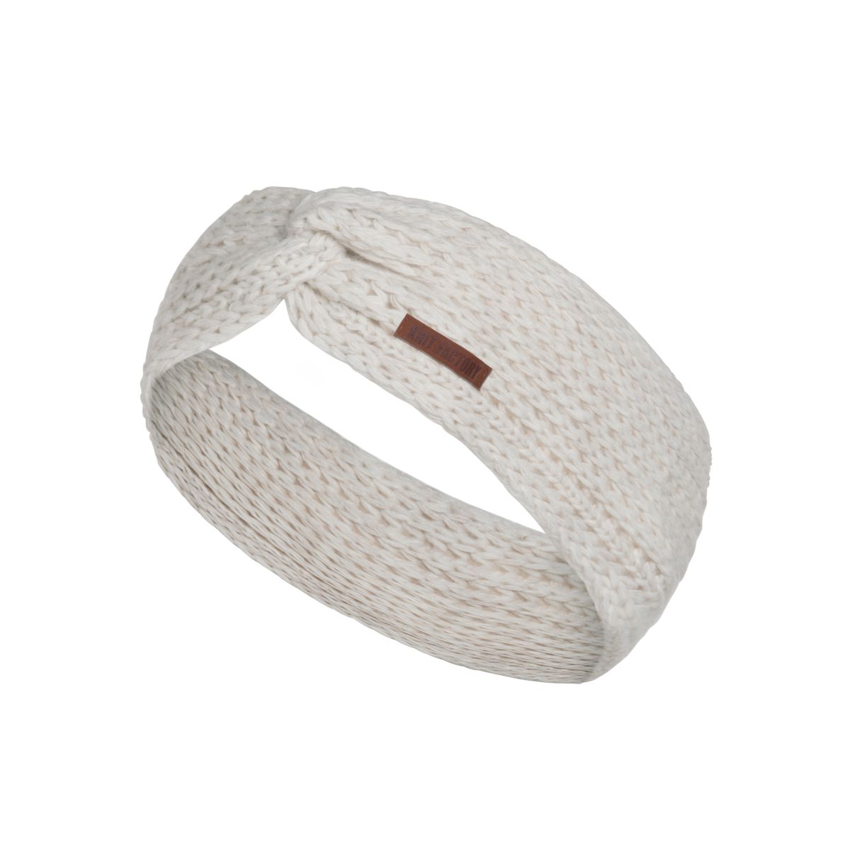 knit factory Joy Hoofdband Beige