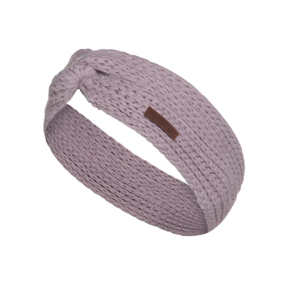 knit factory Joy Hoofdband Mauve