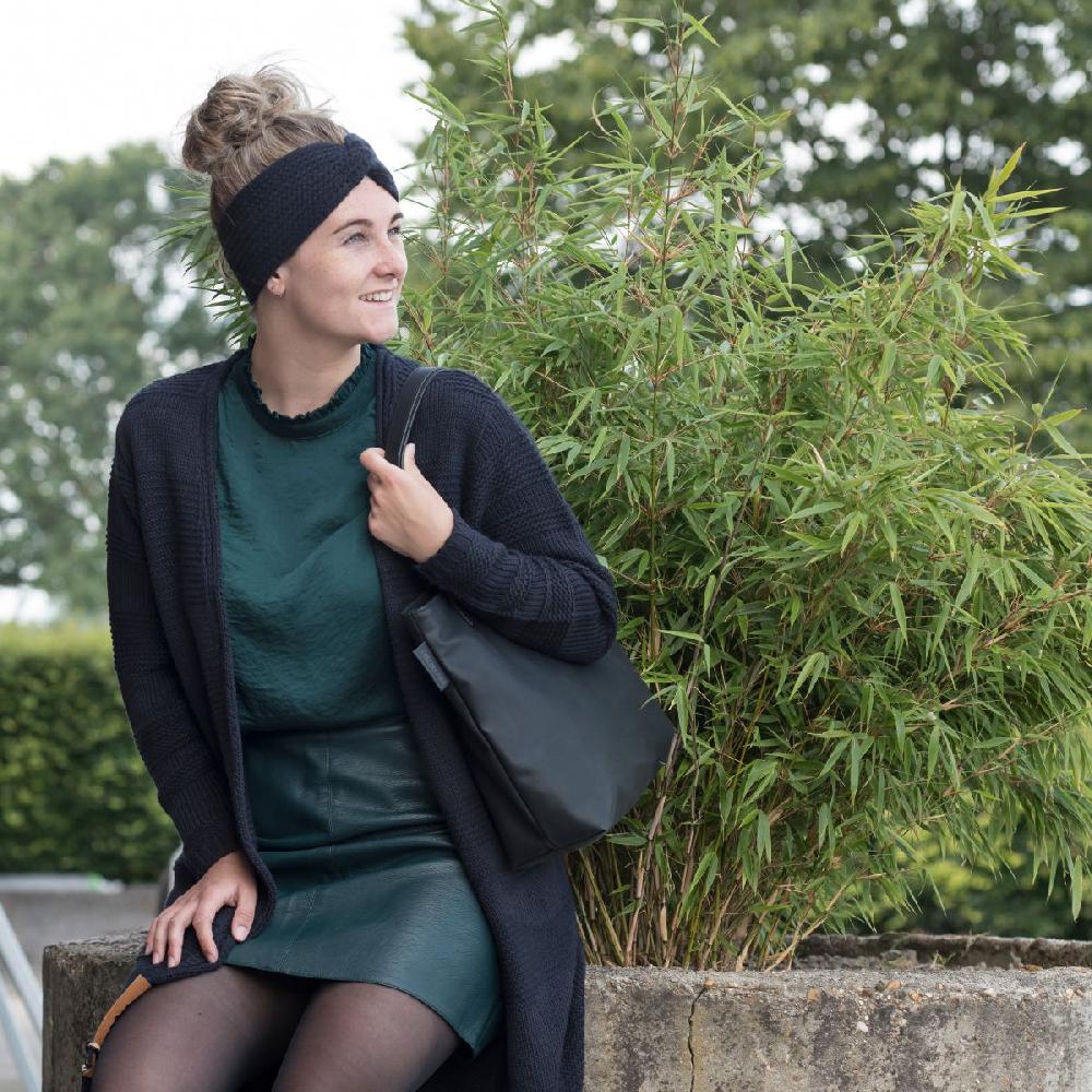 Knit Factory Joy Hoofdband Navy