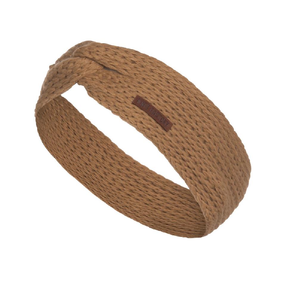 knit factory Joy Hoofdband New Camel