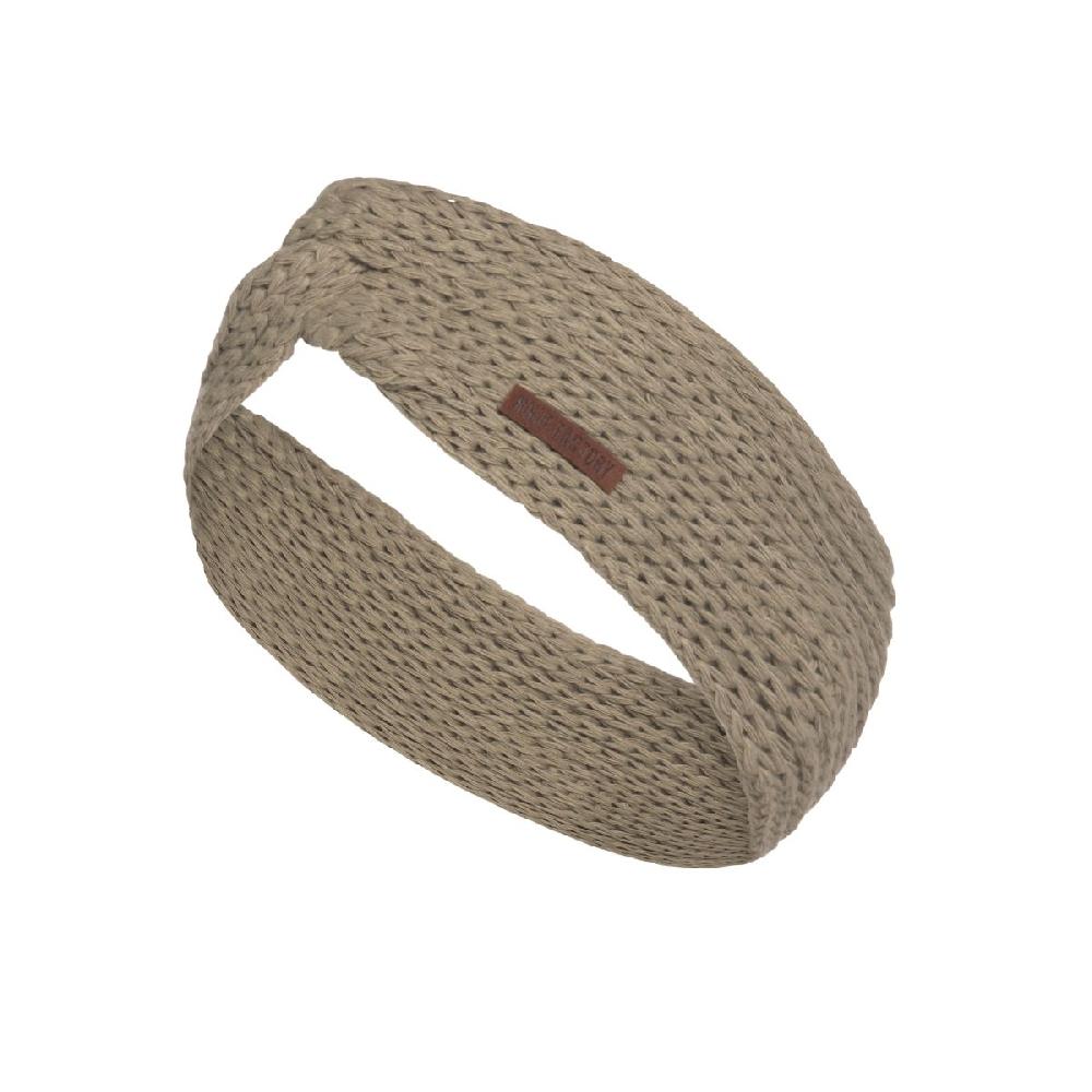 knit factory Joy Hoofdband Olive