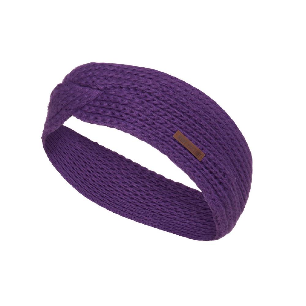 knit factory Joy Hoofdband Purple