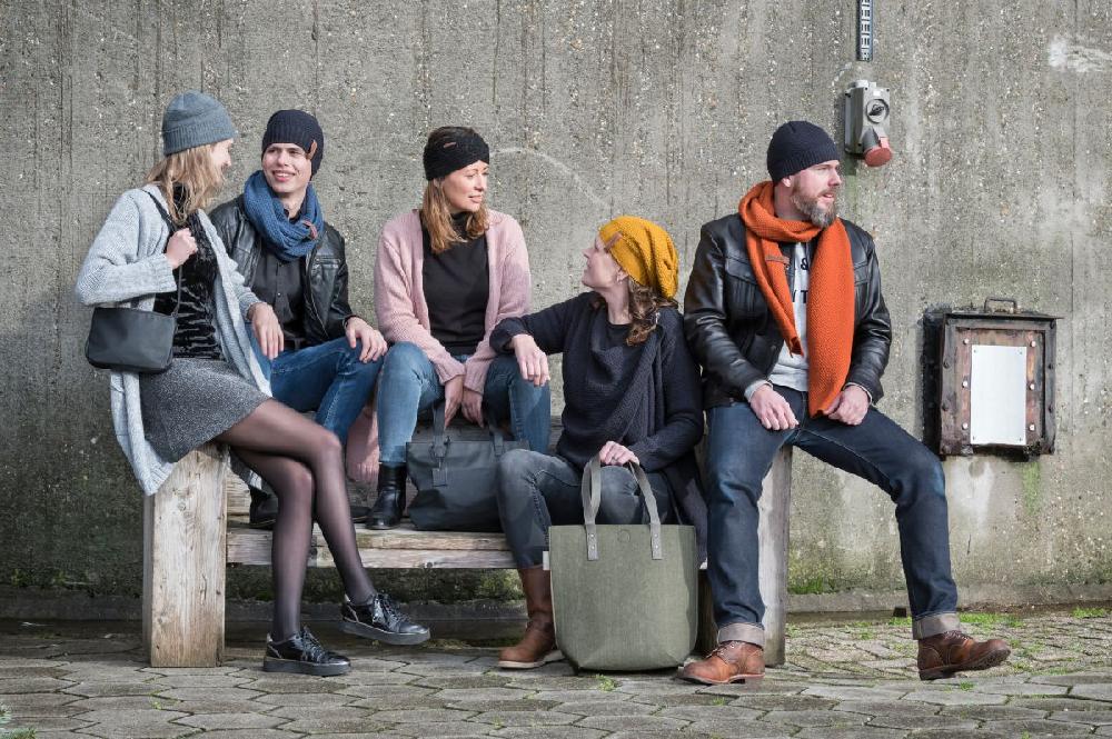 Knit Factory Joy Hoofdband Zwart