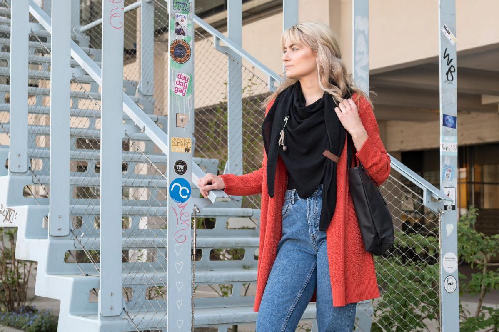 Knit Factory June Gebreid Vest Terra - 40/42