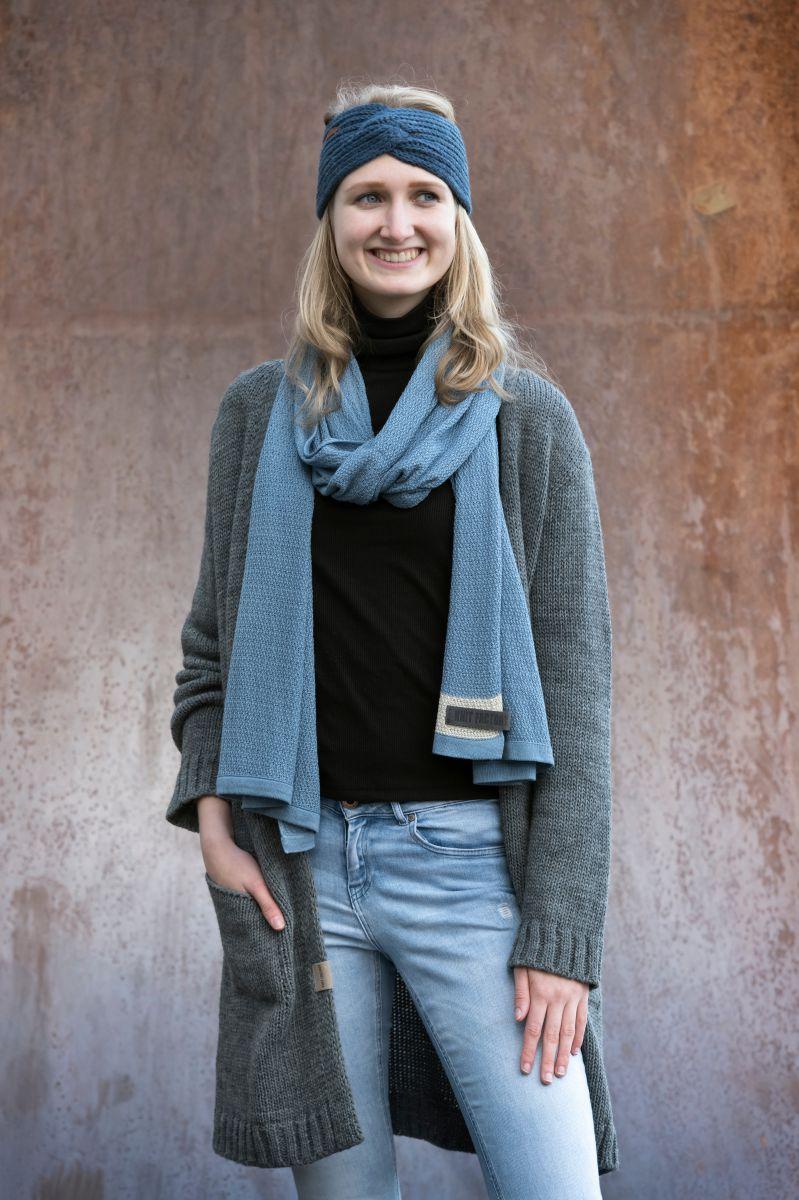 Knit Factory June Sjaal Terra