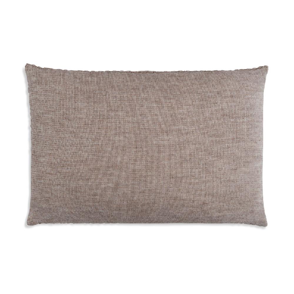 Knit Factory Juul Kussen Marron/Beige - 60x40