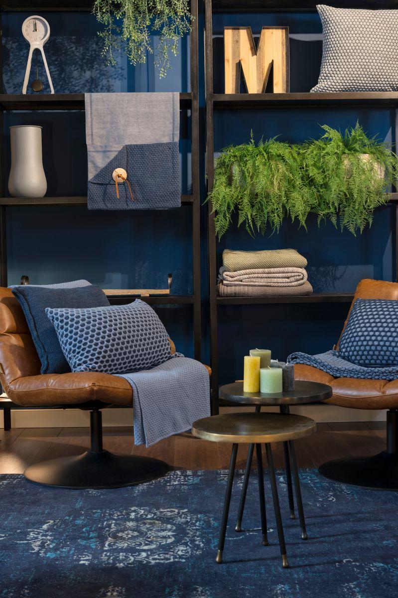 Knit Factory Juul Plaid Jeans/Indigo