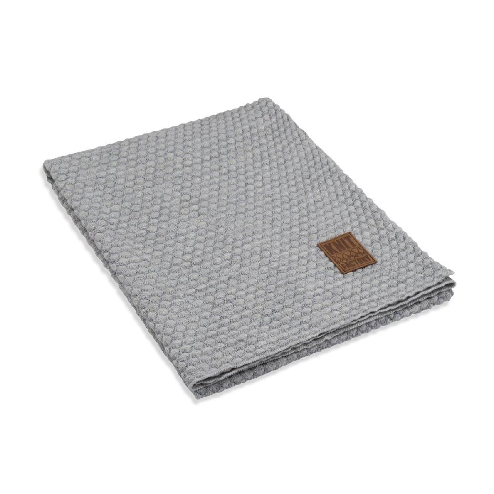 knit factory Juul Plaid Licht Grijs/Beige