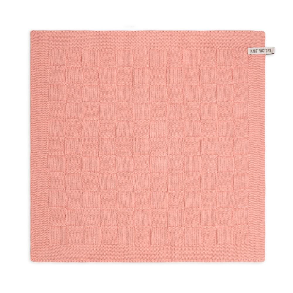 knit factory Keukendoek Uni Apricot