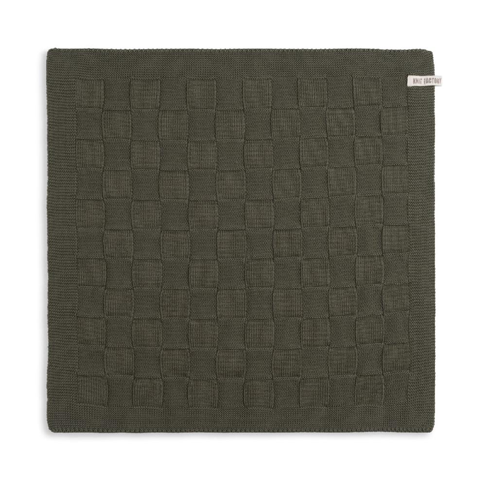 knit factory Keukendoek Uni Khaki