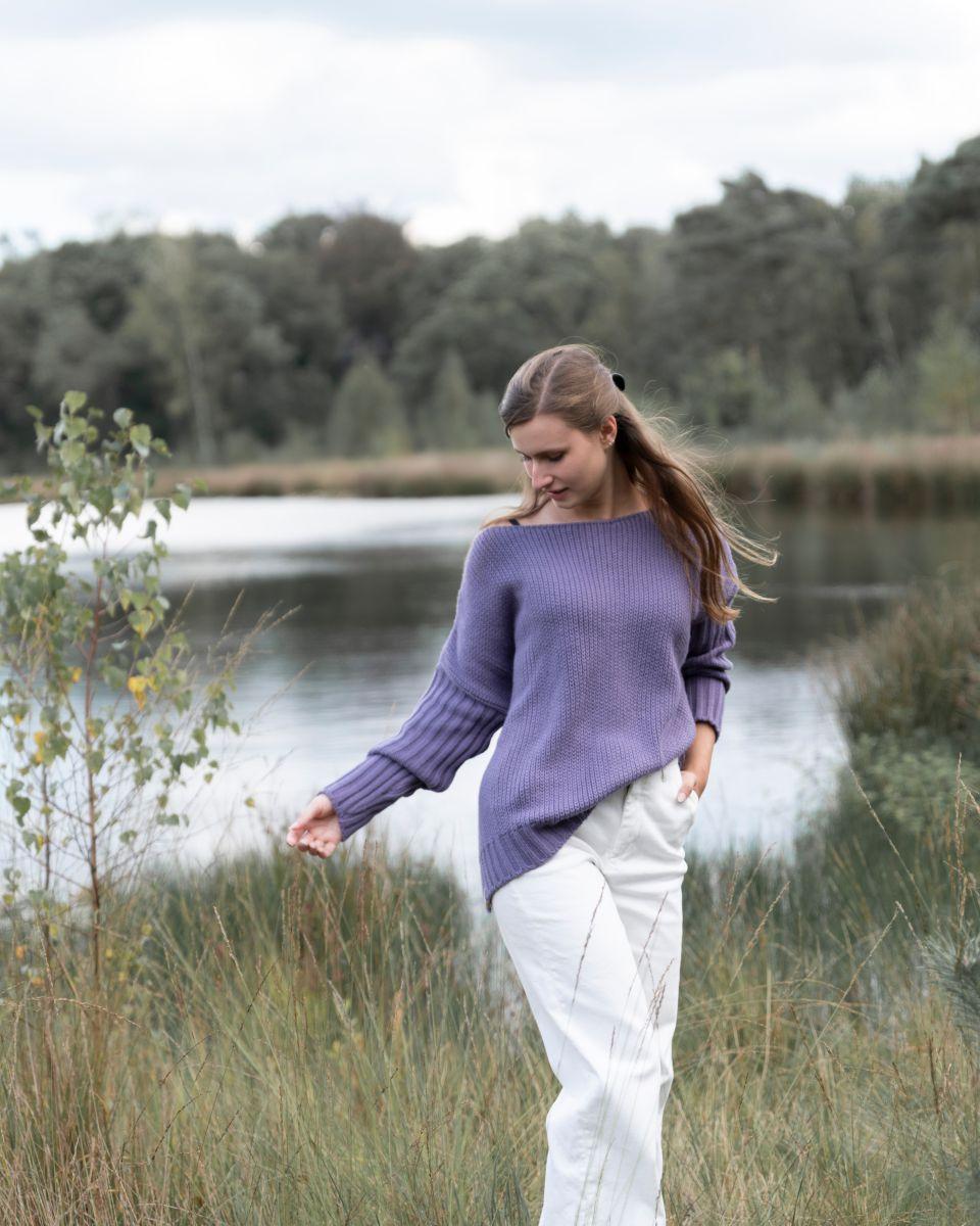 Knit Factory Kylie Trui Violet - 36/44