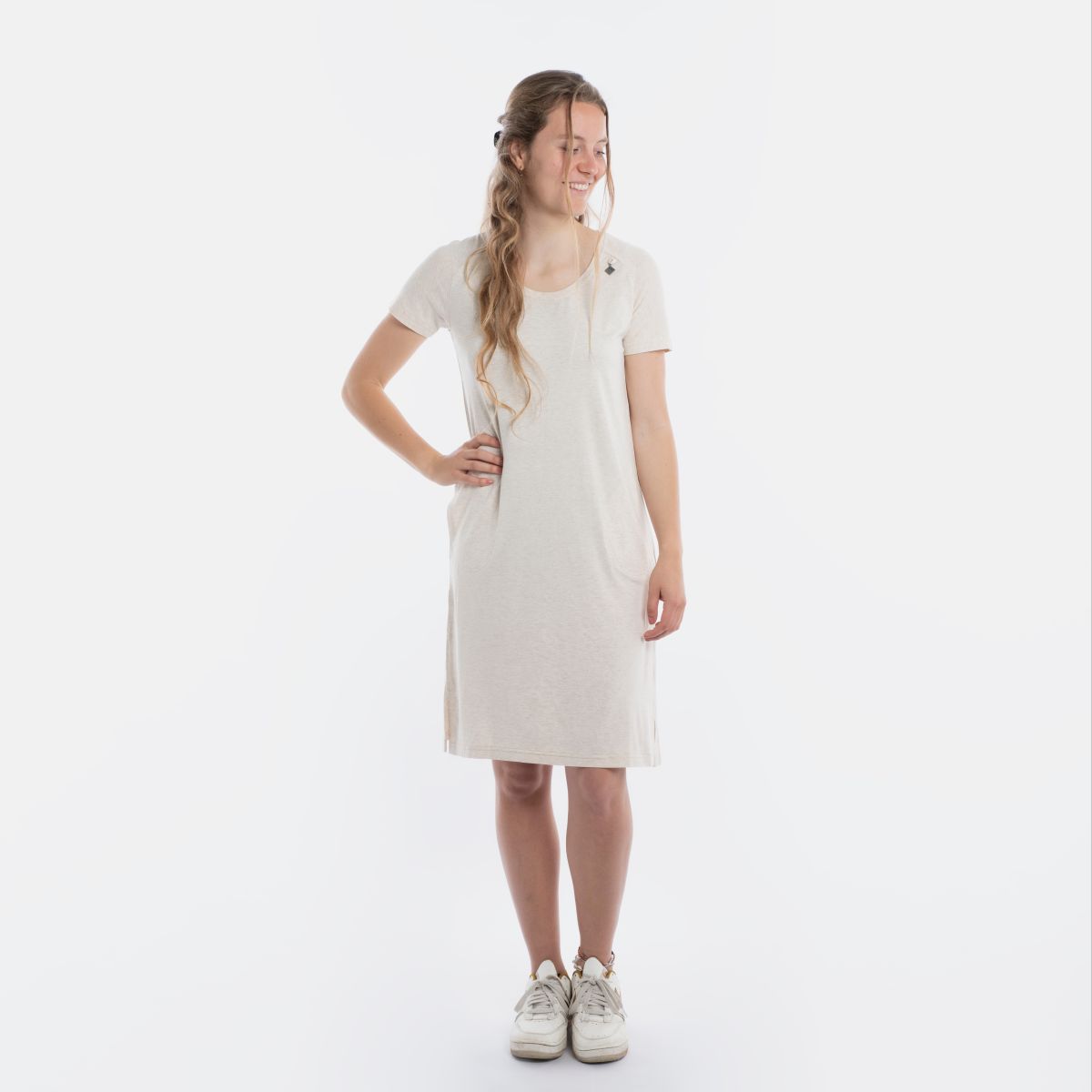 Knit Factory Lily Jurk Beige - S