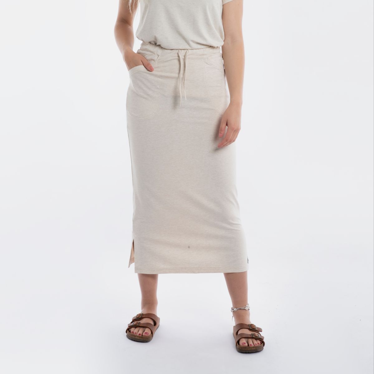 Knit Factory Lily Rok Beige - XL