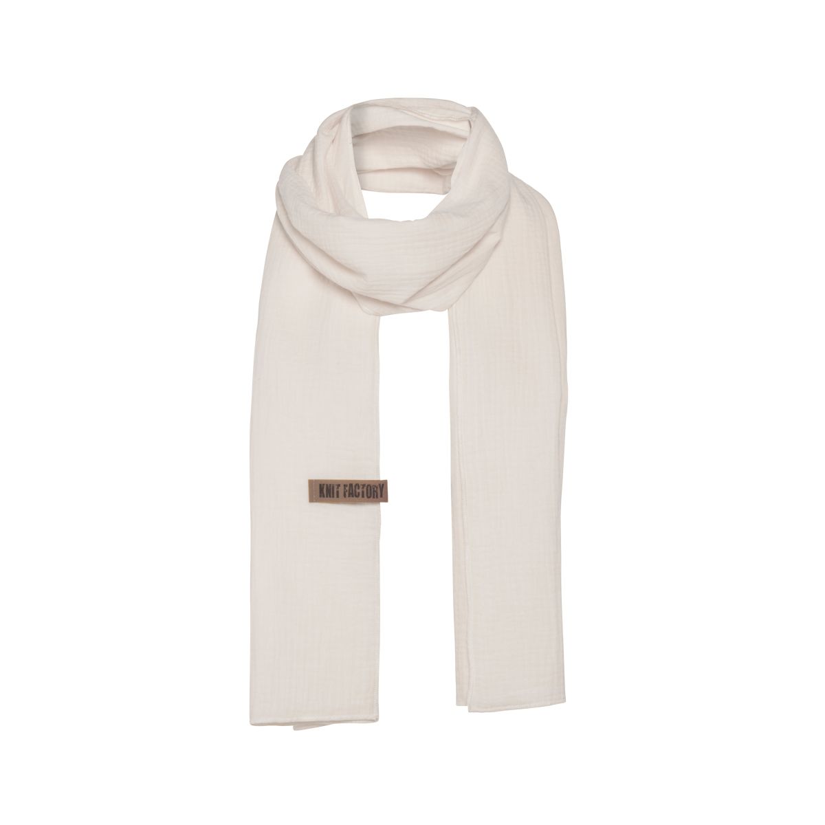 knit factory Liv Sjaal Beige