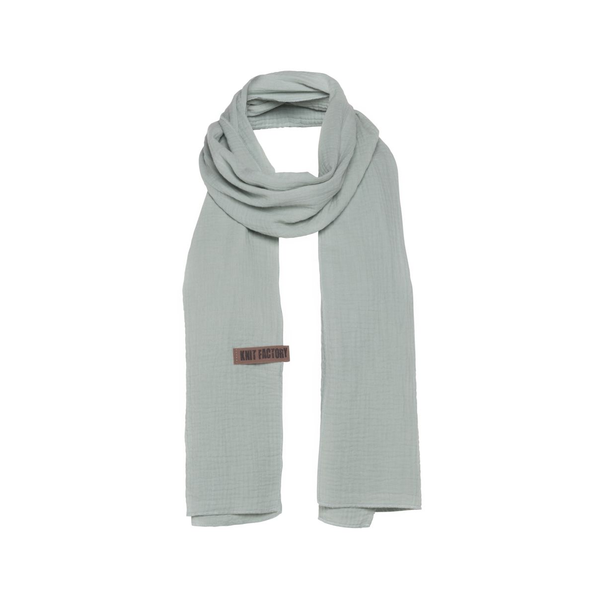 knit factory Liv Sjaal Vintage Green