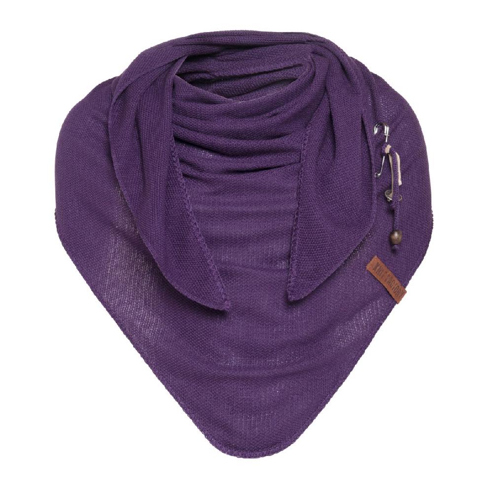 knit factory Lola Omslagdoek Purple