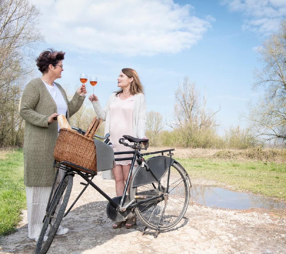 Knit Factory Luna Lang Gebreid Vest Nude - 36/38