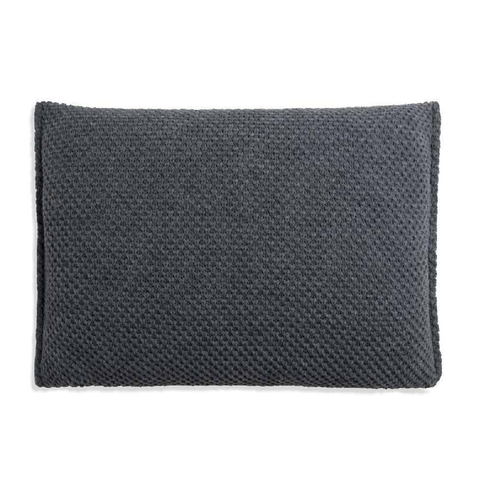 Knit Factory Lynn Kussen Antraciet - 60x40