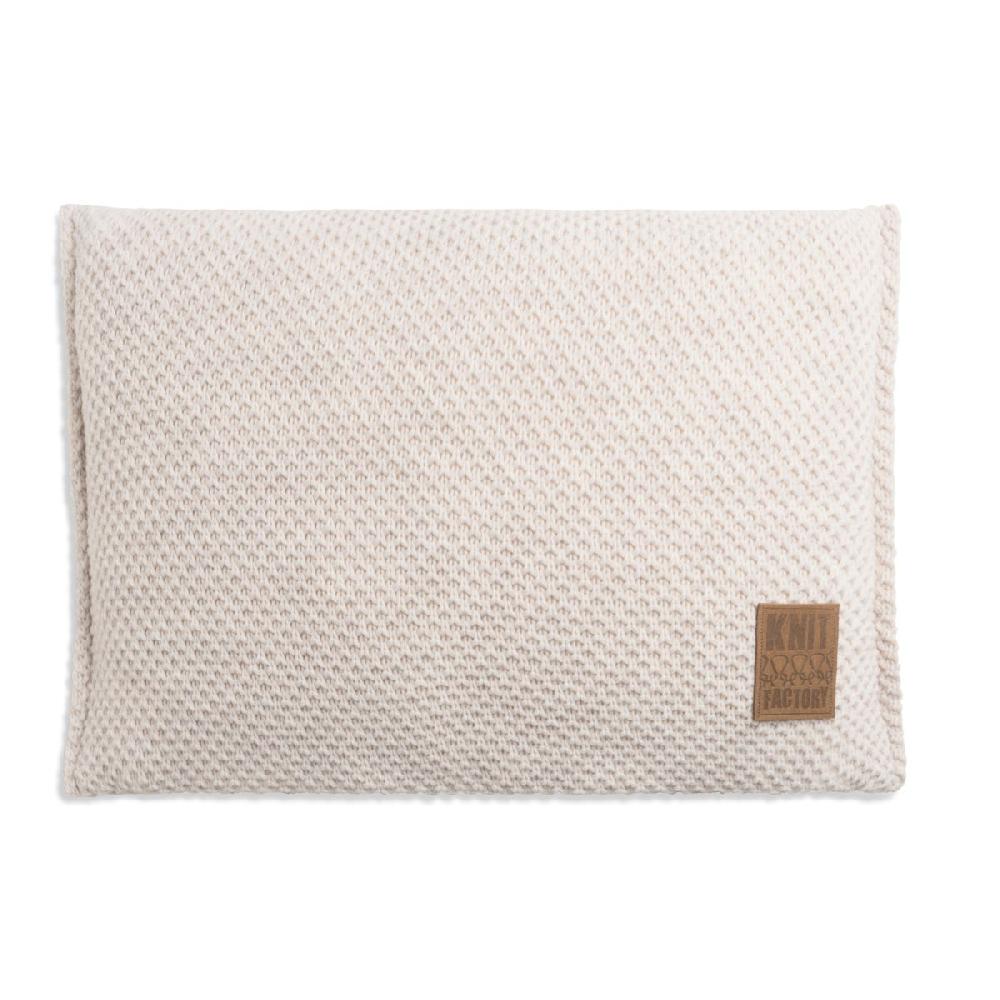 knit factory Lynn Kussen Beige - 60x40