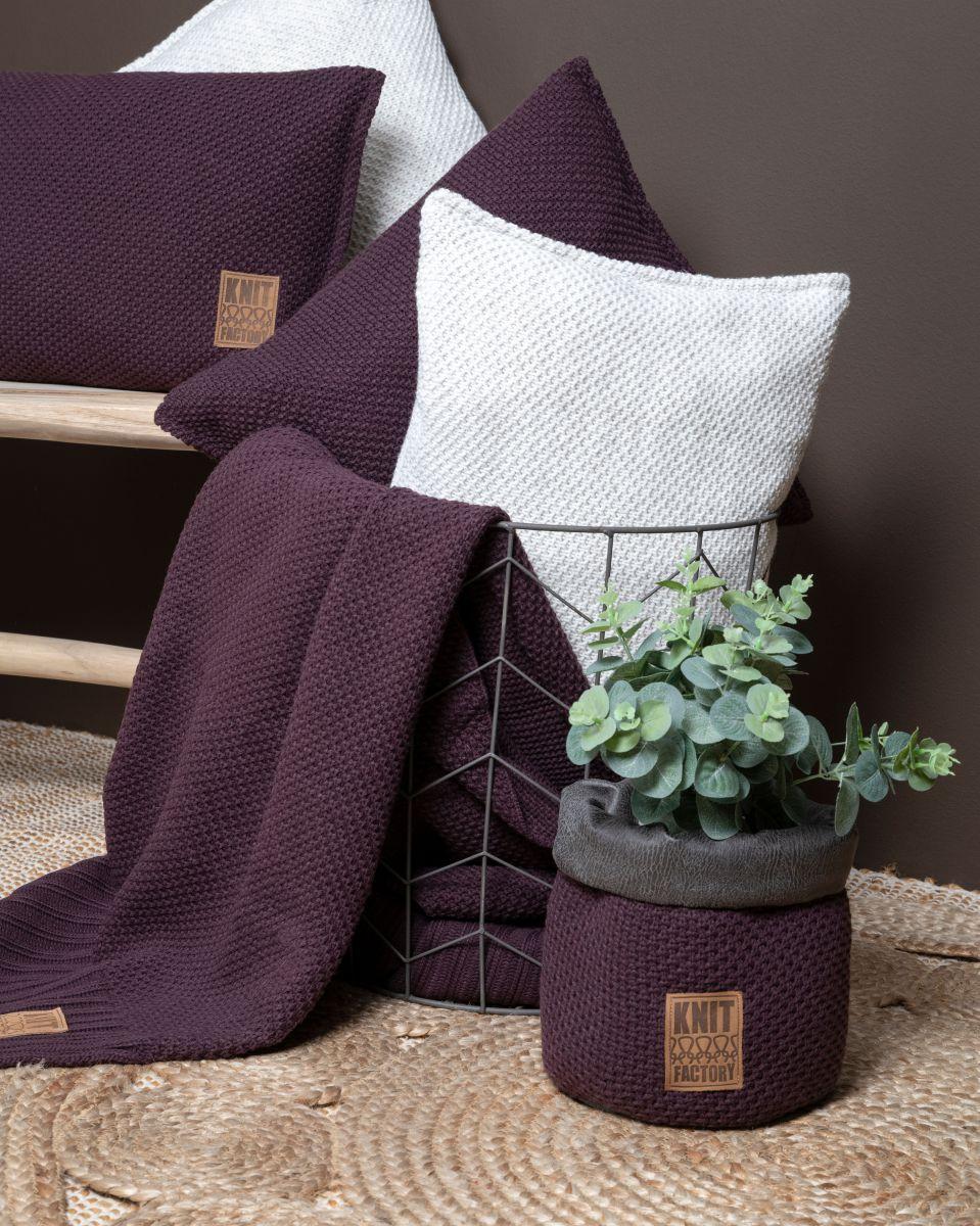 Knit Factory Lynn Mand Aubergine - 25 Cm