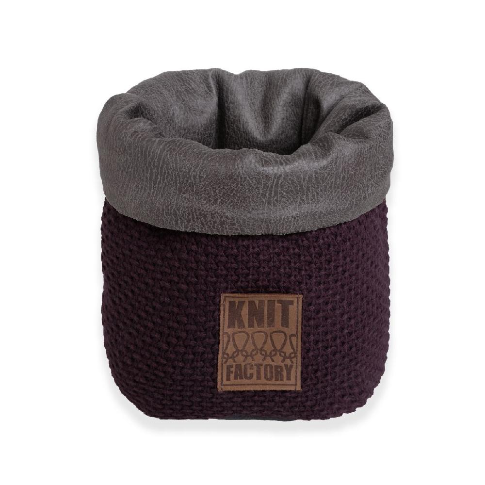 knit factory Lynn Mand Aubergine - 25 cm