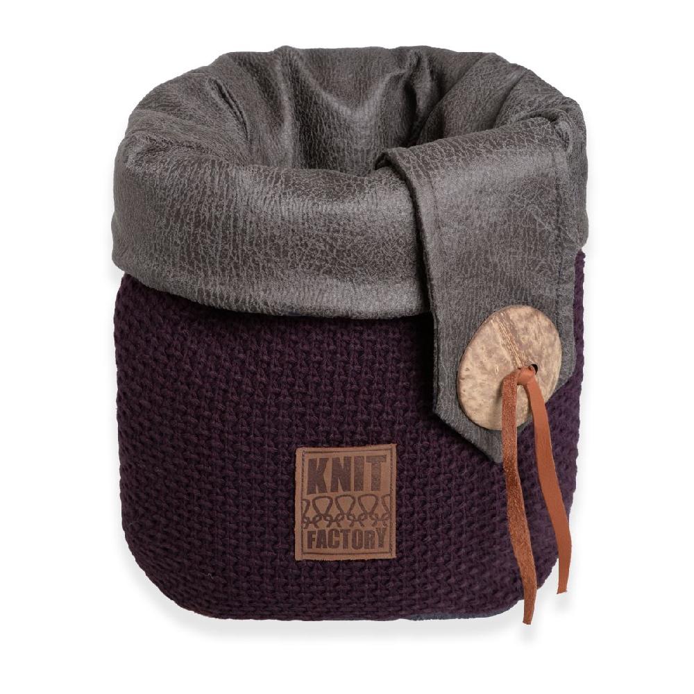 knit factory Lynn Mand Aubergine - 35 cm