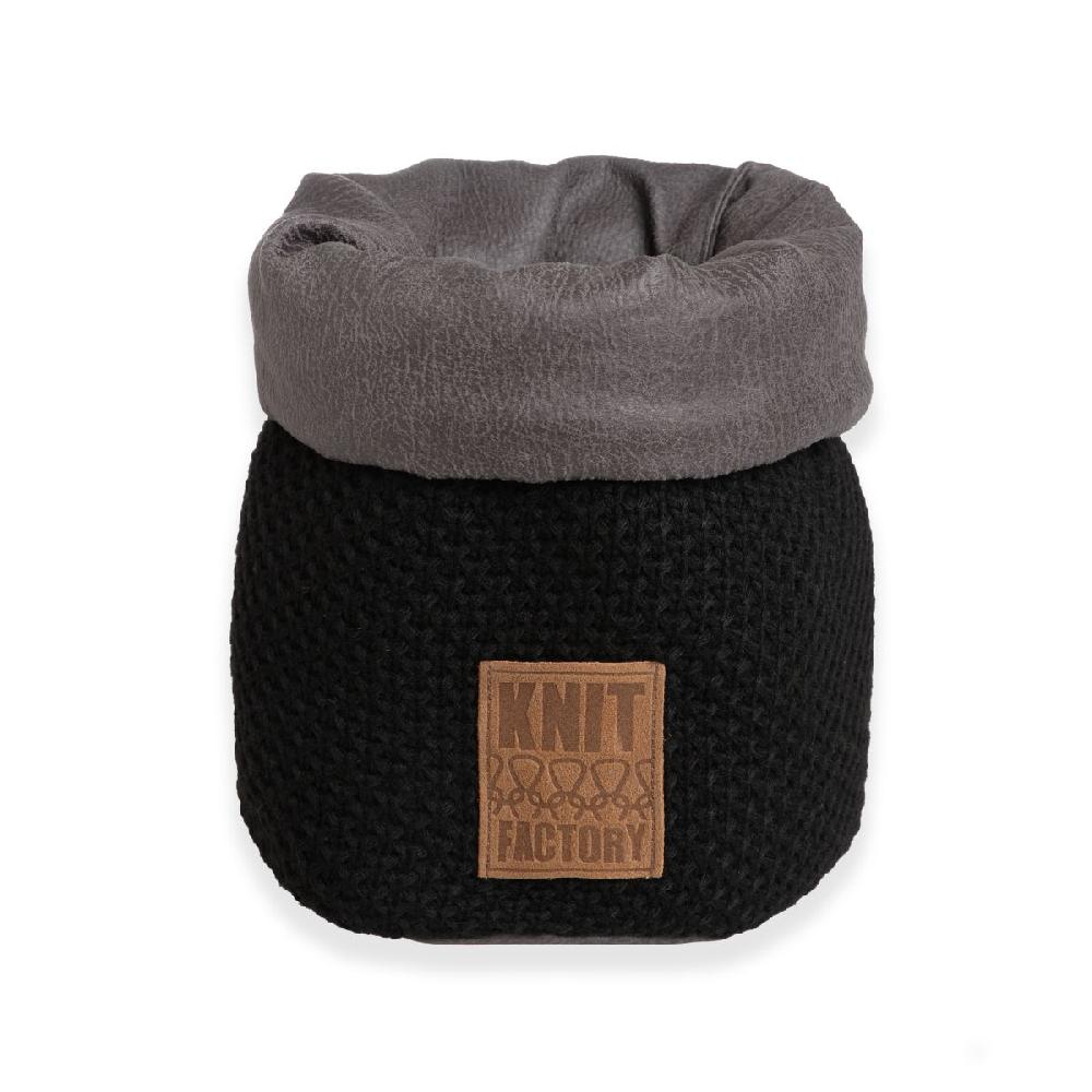 knit factory Lynn Mand Zwart - 25 cm