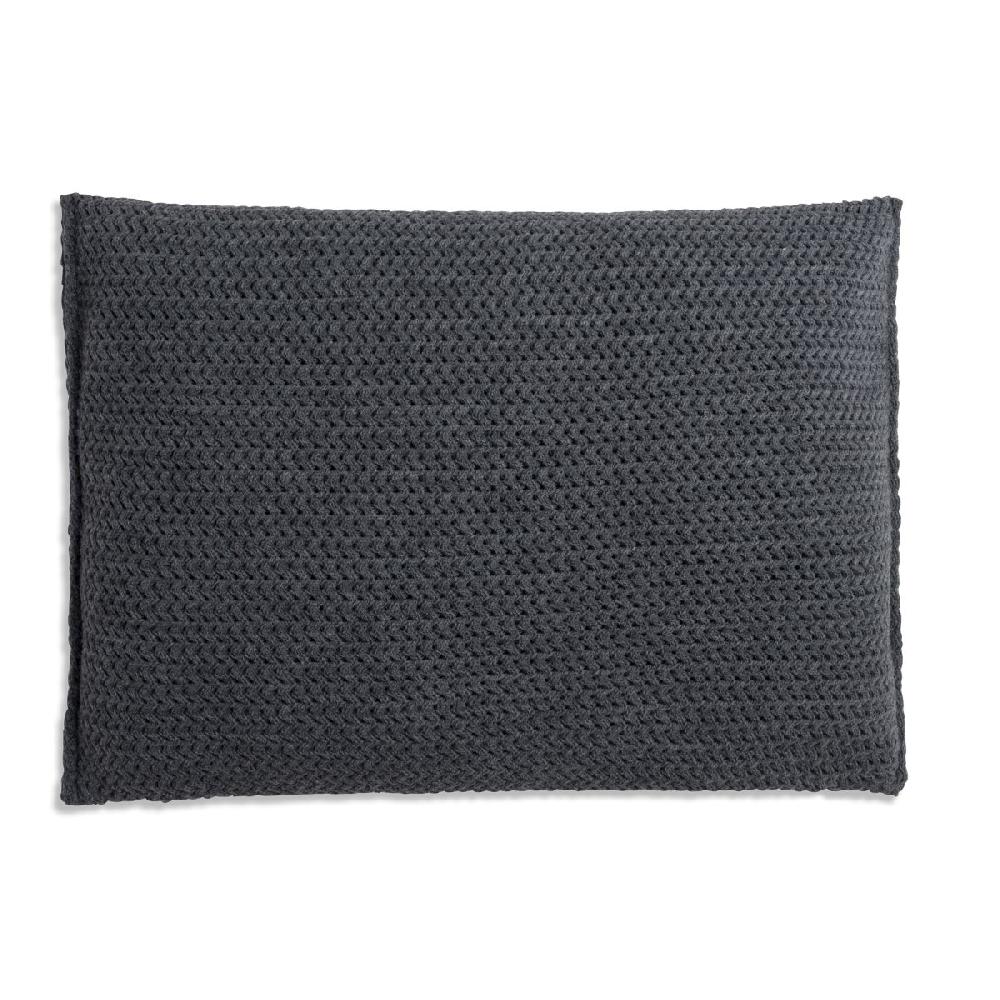 Knit Factory Maxx Kussen Antraciet - 60x40