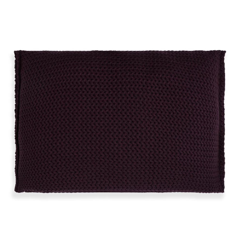Knit Factory Maxx Kussen Aubergine - 60x40