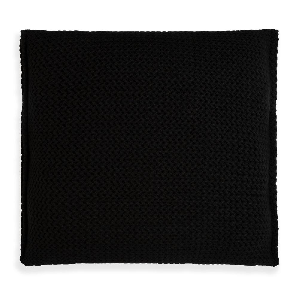 Knit Factory Maxx Kussen Zwart - 50x50