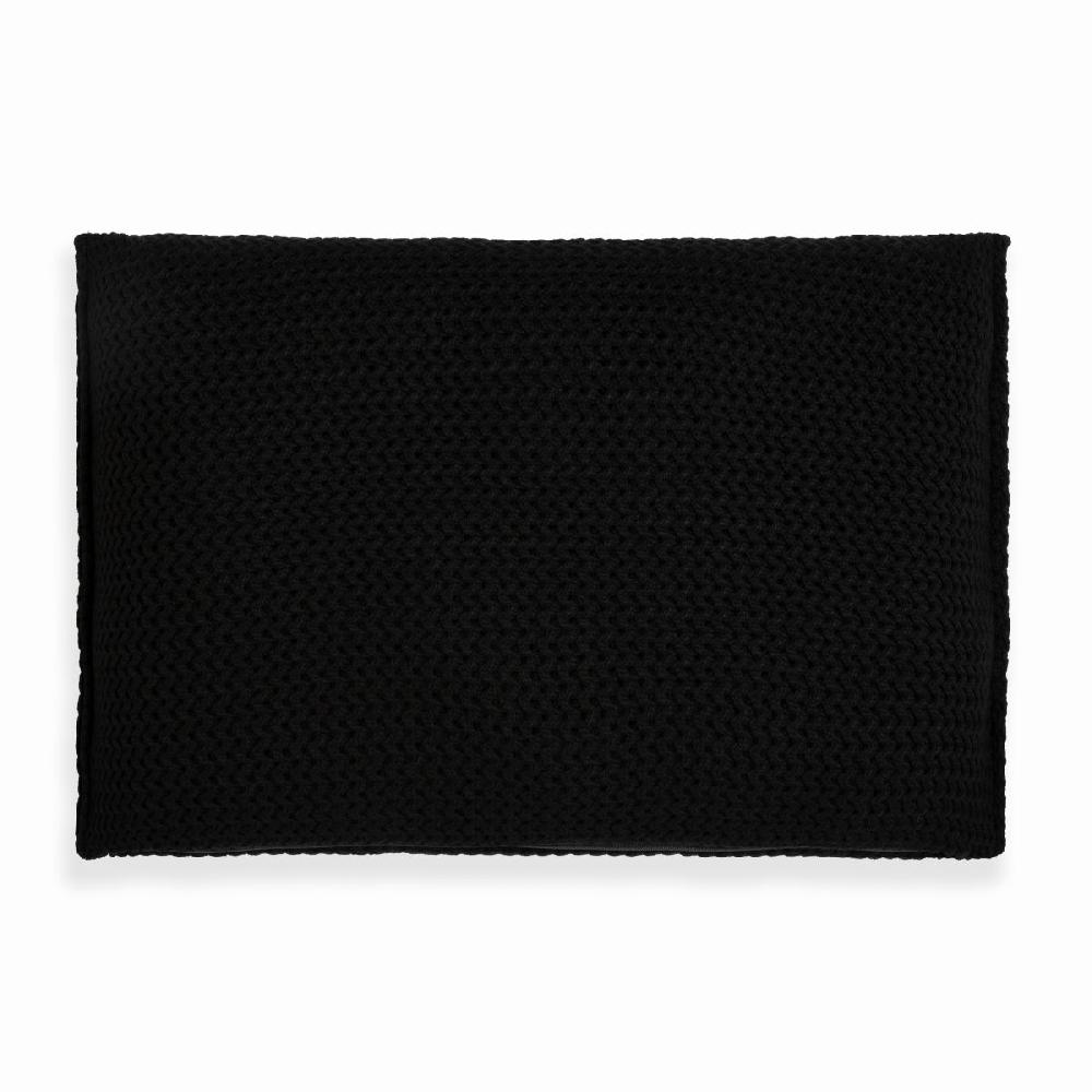 Knit Factory Maxx Kussen Zwart - 60x40