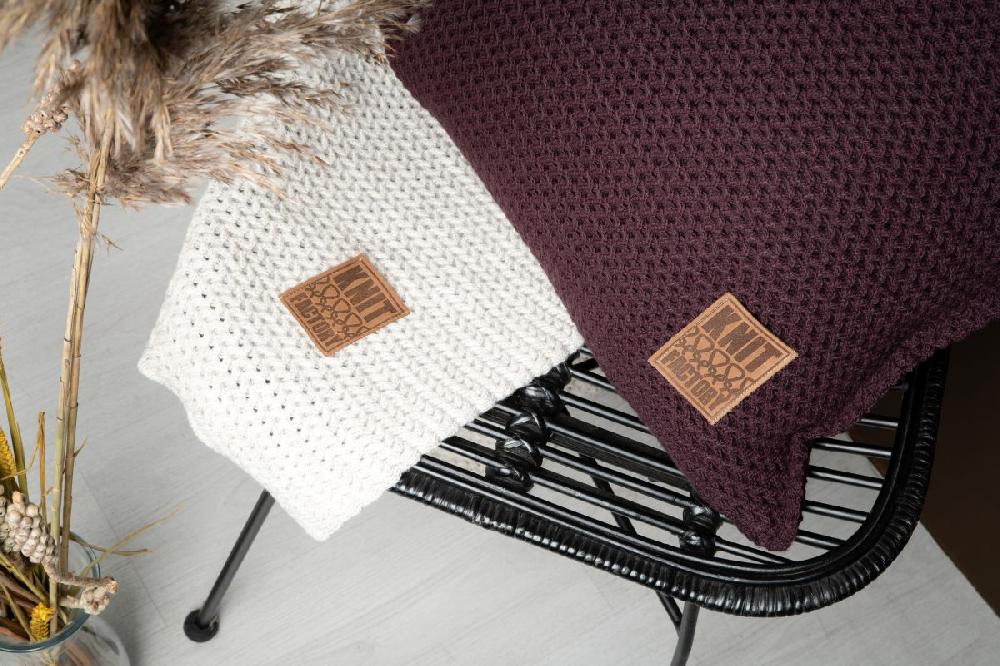 Knit Factory Maxx Plaid Beige