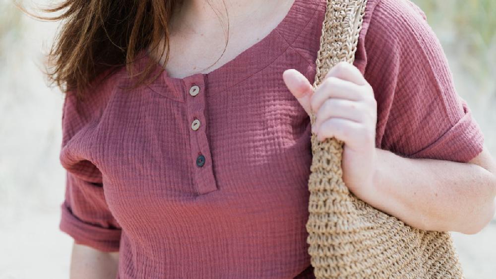 Knit Factory Nena Top Stone Red - XL