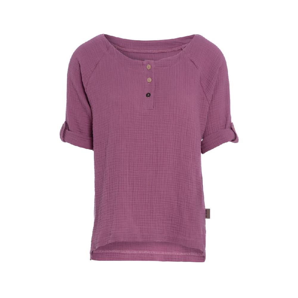 knit factory Nena Top Violet - S