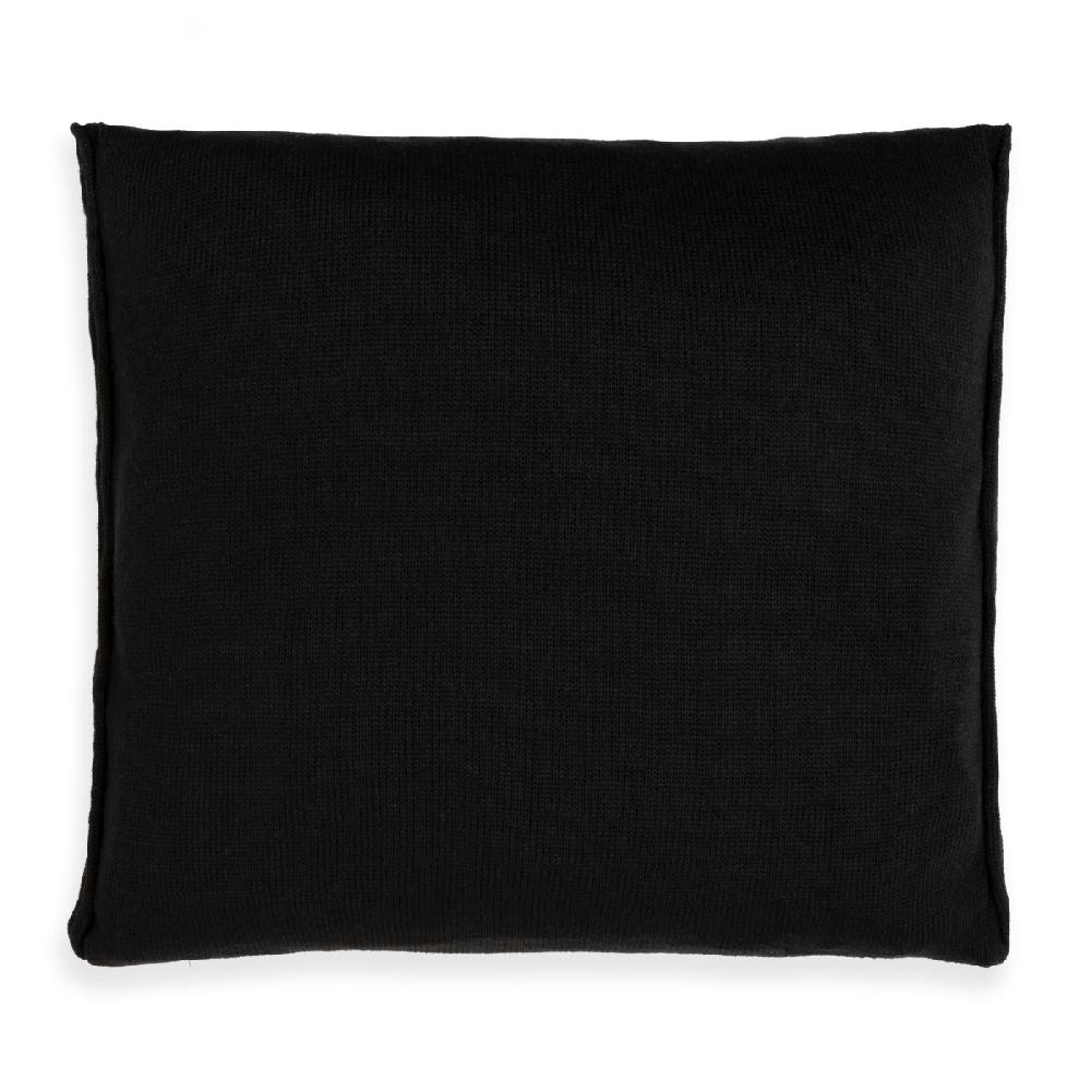 Knit Factory Noa Kussen Zwart - 50x50