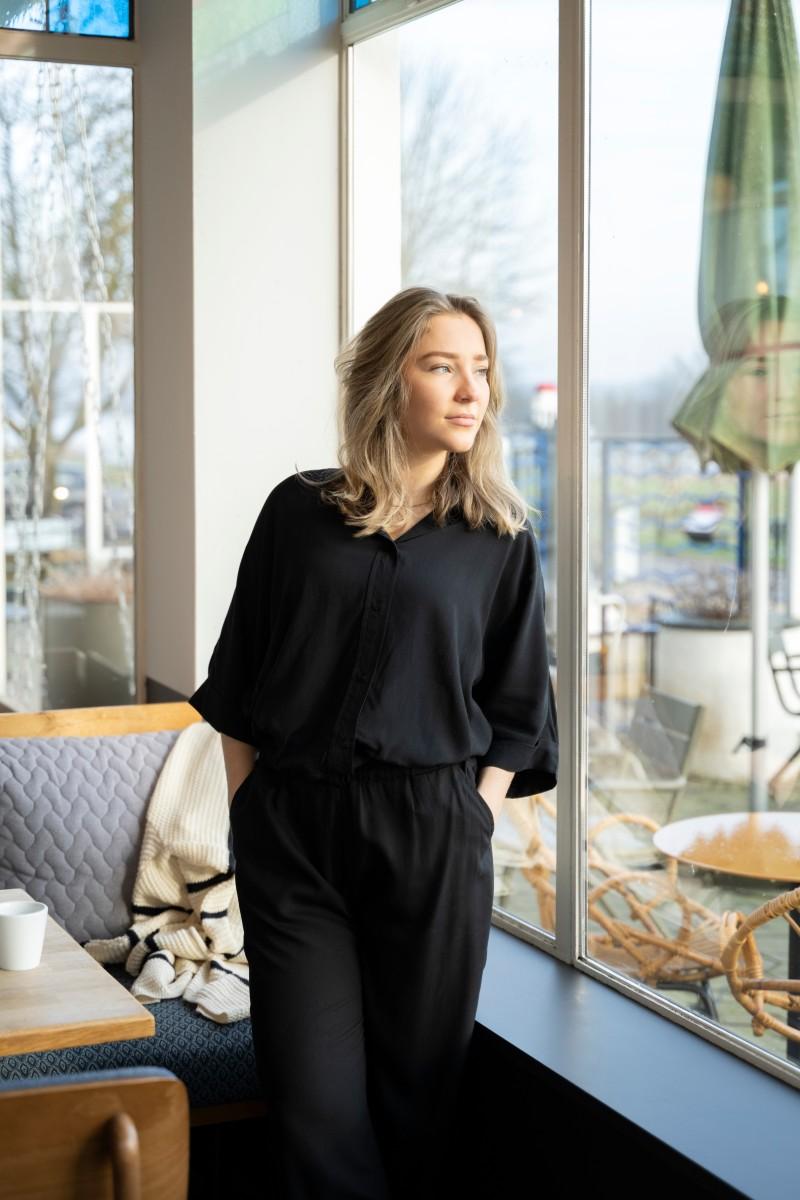 Knit Factory Nova Broek Zwart - 36/38