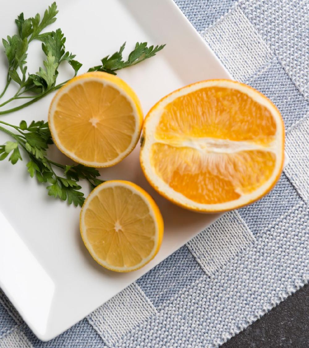 Knit Factory Placemat Block Ecru/Licht Grijs