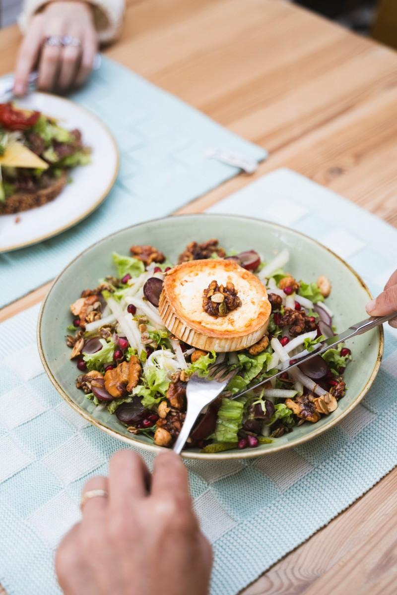 Knit Factory Placemat Block Ecru/Mint