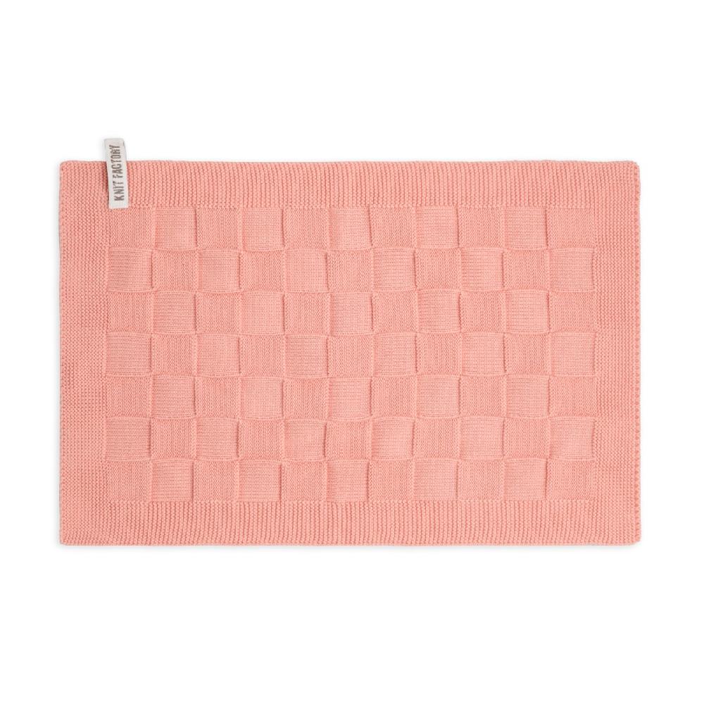 knit factory Placemat Uni Apricot