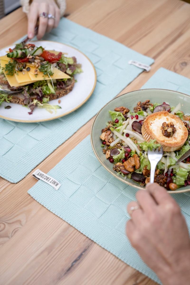 Knit Factory Placemat Uni Mint