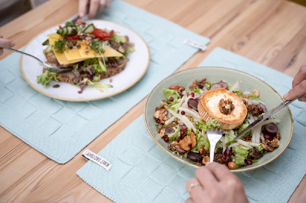 Knit Factory Placemat Uni Mint