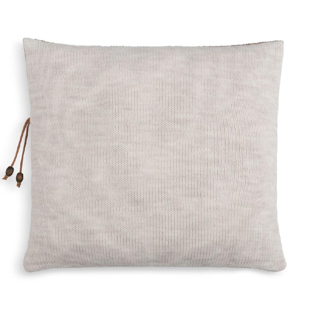Knit Factory Roxx Kussen Beige/Marron - 50x50