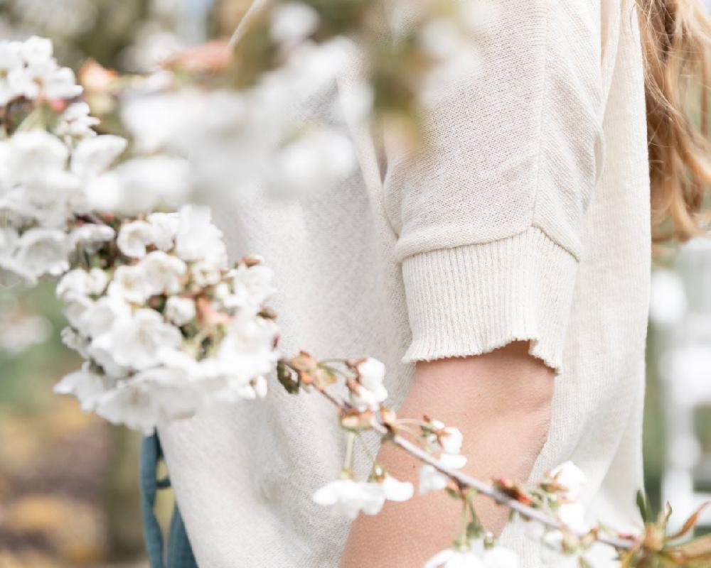 Knit Factory Senna Gebreide Top Licht Grijs - 36/44