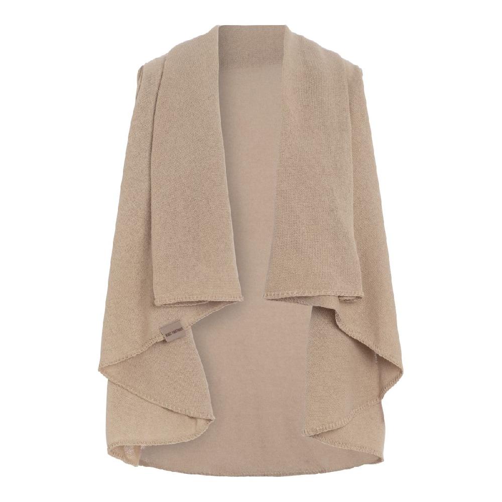 knit factory Senna Omslagvest Linnen