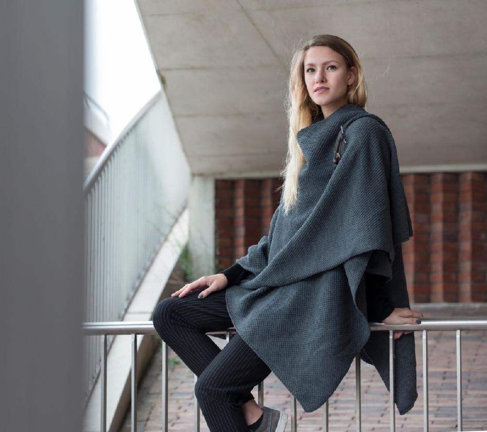 Knit Factory Sierspeld Antraciet